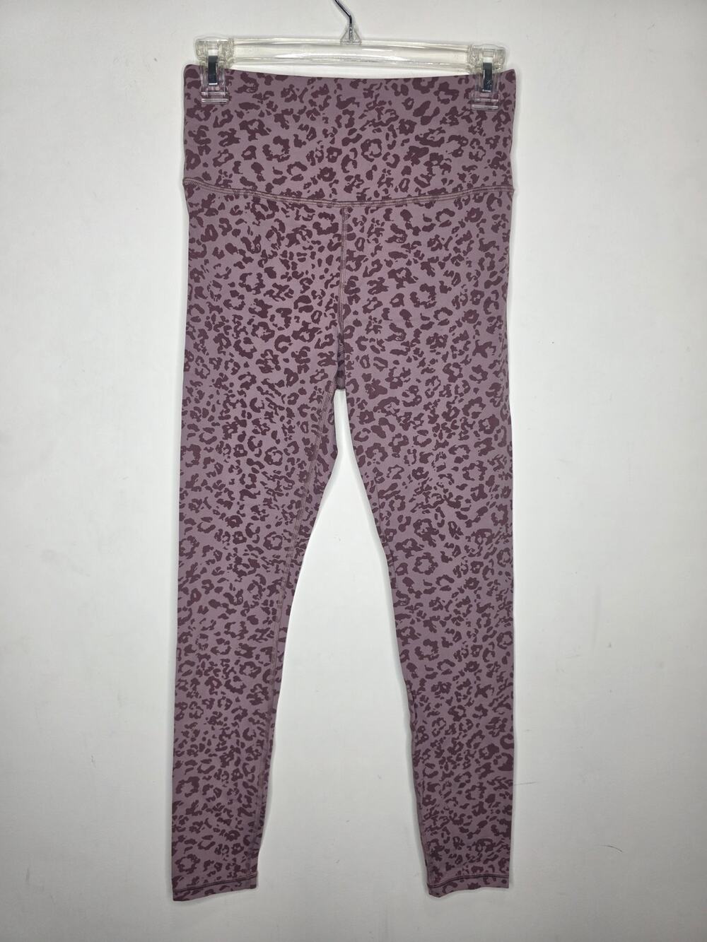 Athleta Elation ultra high rise tight pink animal print leggings - small 501019